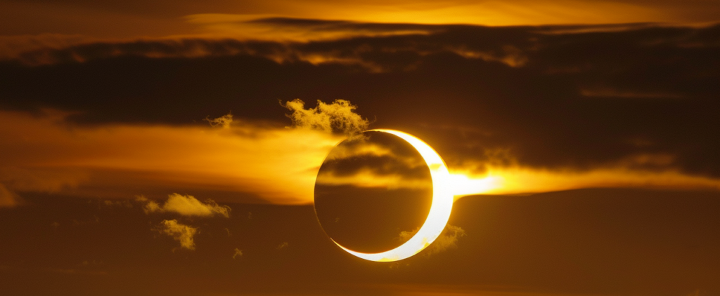 View of a Solar Eclipse